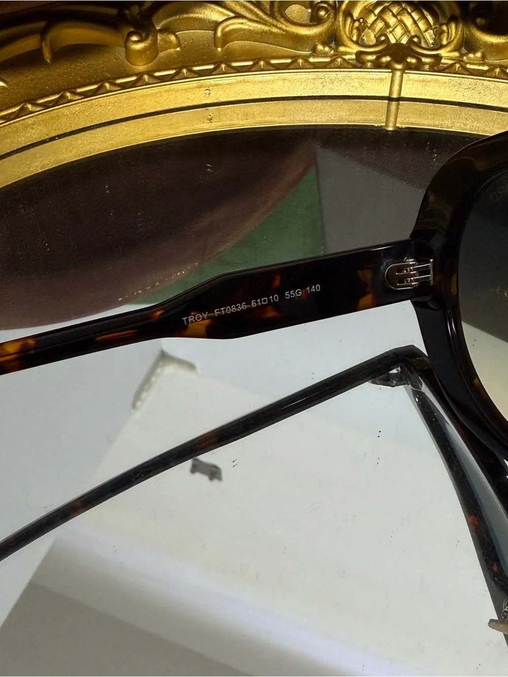 Tom Ford Men’s Tortoiseshell Aviator Sunglasses - Brown Gradient